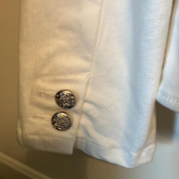 Inc international concepts white denim jacket size XL Petite - Picture 9 of 9